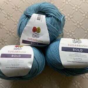 SUGARBUSH BOLD WORSTED - 3 SKEINS - TALBOT TEAL